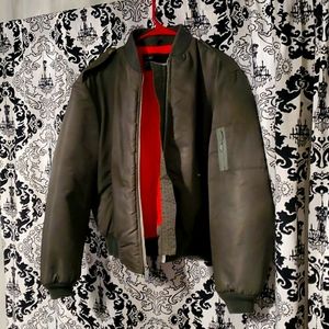 Vintage Montgomery Wards Bomber/Baseball Jacket